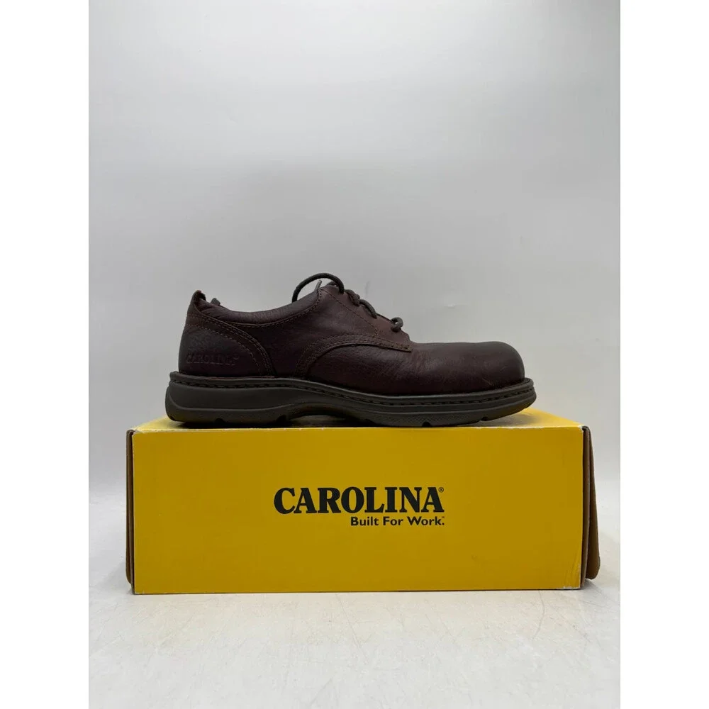 Carolina CA5560 Men's NEW Aluminum-Toe Oxford Shoe Brown Multiple Sizes